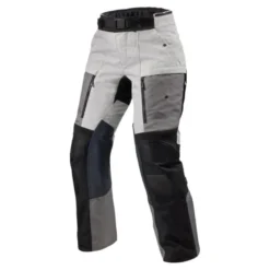 Spodnie tekstylne damskie REVIT SAND 5 H2O LADY SHORT SILVER/BLACK srebrny czarny
