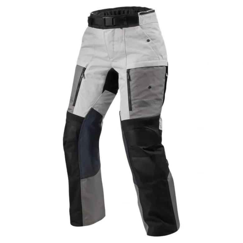 Spodnie tekstylne damskie REVIT SAND 5 H2O LADY SHORT SILVER/BLACK srebrny czarny