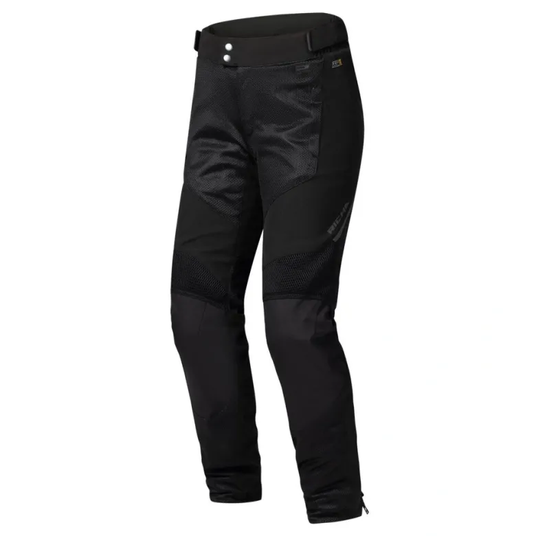 Spodnie tekstylne damskie RICHA AIRVENT EVO 3 LADY BLACK czarny
