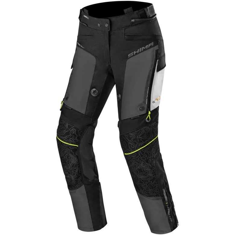 Spodnie tekstylne damskie SHIMA TRACKER LADY GREY szary