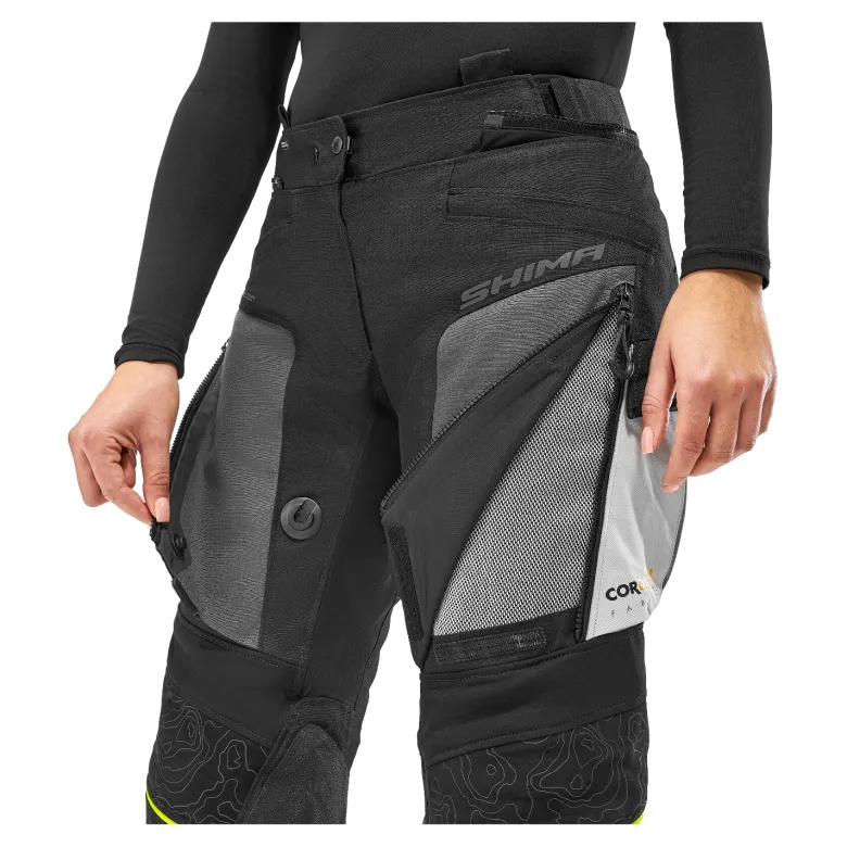 Spodnie tekstylne damskie SHIMA TRACKER LADY GREY szary