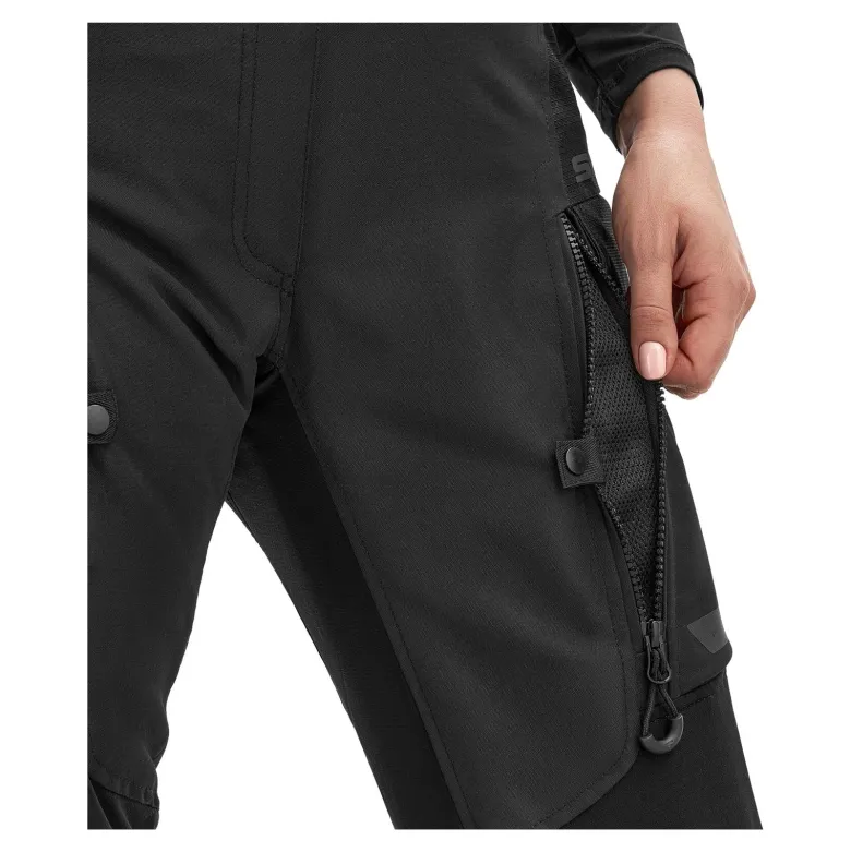 Spodnie tekstylne damskie SHIMA DUNE LADY SHORT BLACK czarny