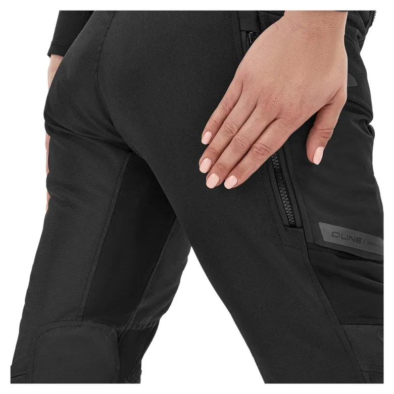 Spodnie tekstylne damskie SHIMA DUNE LADY SHORT BLACK czarny