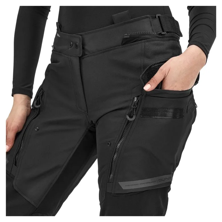 Spodnie tekstylne damskie SHIMA DUNE LADY SHORT BLACK czarny