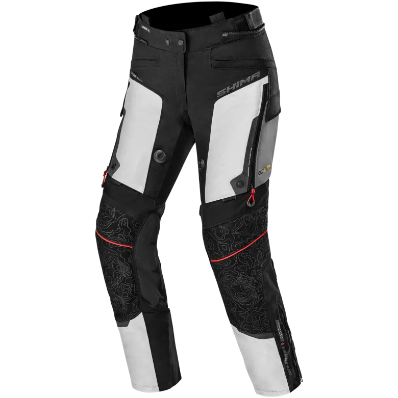Spodnie tekstylne damskie SHIMA TRACKER LADY LIGHT GREY szary