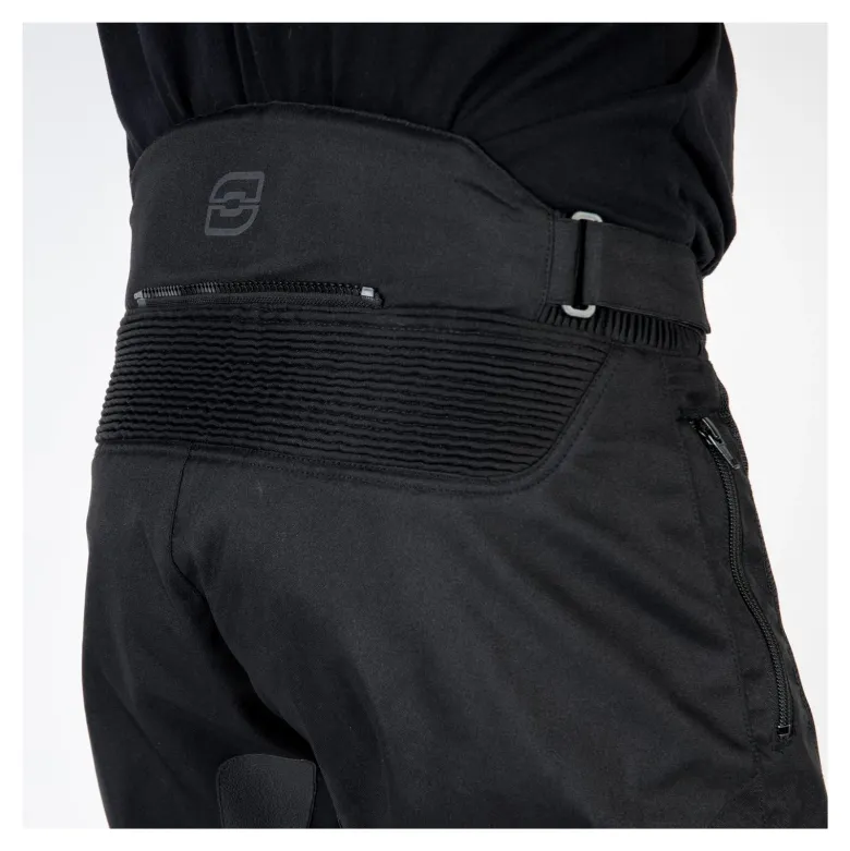 Spodnie tekstylne OZONE DART BLACK czarny