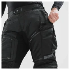 Spodnie tekstylne REBELHORN CUBBY V BLACK czarny