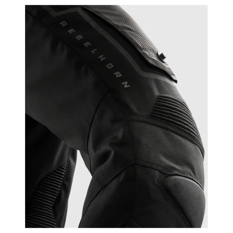 Spodnie tekstylne REBELHORN BORG II BLACK czarny