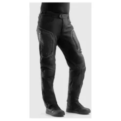 Spodnie tekstylne REBELHORN BORG II BLACK czarny