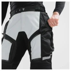 Spodnie tekstylne REBELHORN CUBBY V BLACK/GREY czarny szary