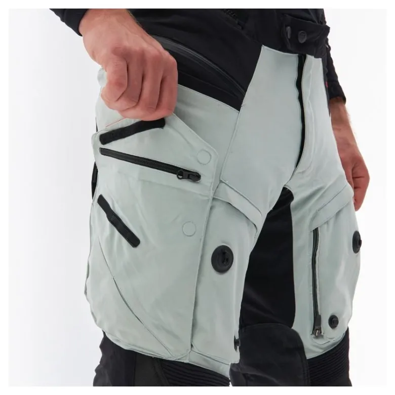 Spodnie tekstylne REBELHORN RANGE GREY/BLACK/RED szary czarny czerwony