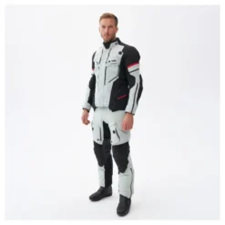 Spodnie tekstylne REBELHORN RANGE GREY/BLACK/RED szary czarny czerwony