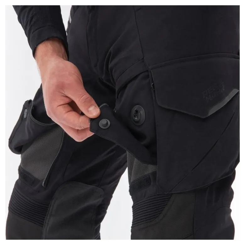 Spodnie tekstylne REBELHORN RANGE BLACK czarny