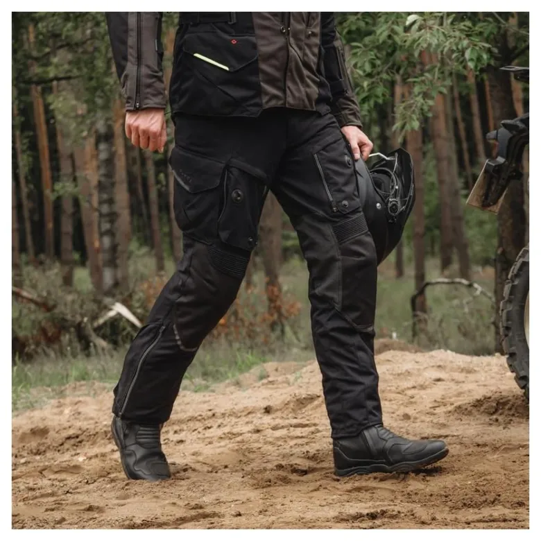 Spodnie tekstylne REBELHORN RANGE BLACK czarny