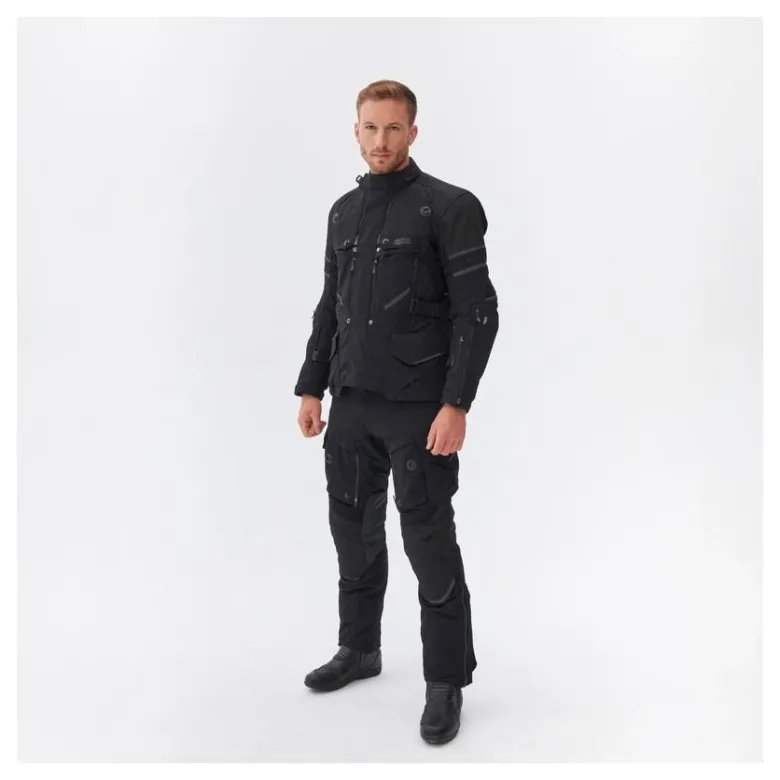 Spodnie tekstylne REBELHORN RANGE BLACK czarny