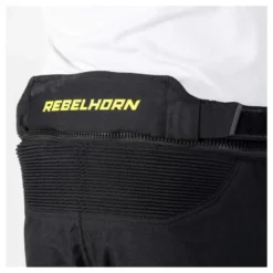 Spodnie tekstylne REBELHORN PATROL GREY/BLACK/FLO YELLOW szary czarny żółty fluo