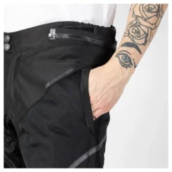 Spodnie tekstylne REBELHORN FLUX BLACK czarny