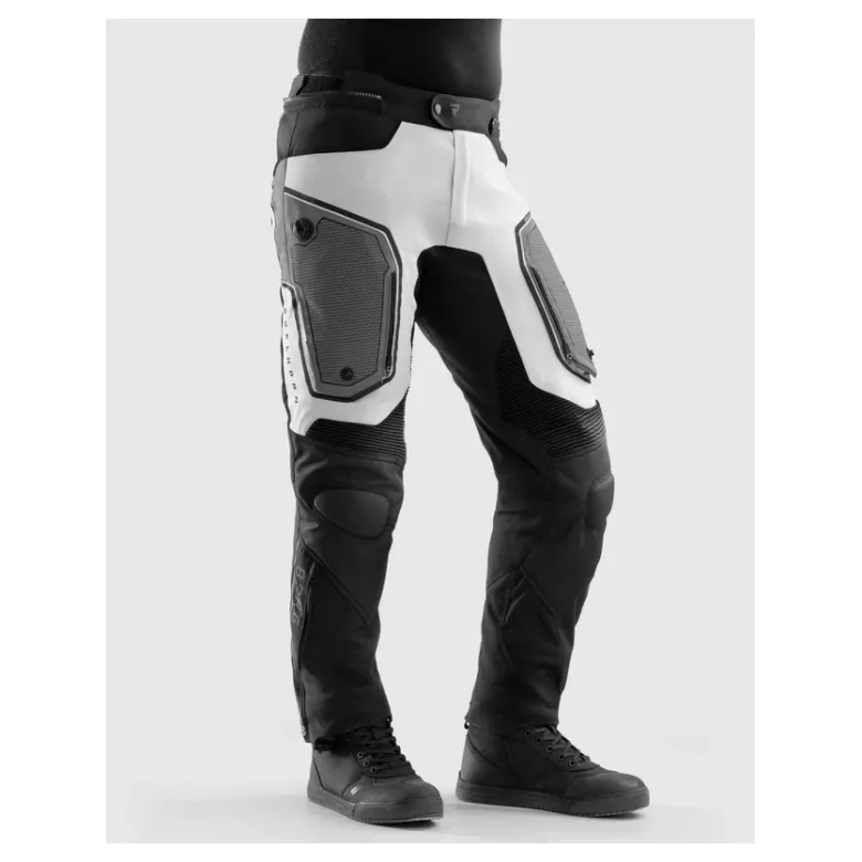 Spodnie tekstylne REBELHORN BORG II BLACK/GREY czarny szary