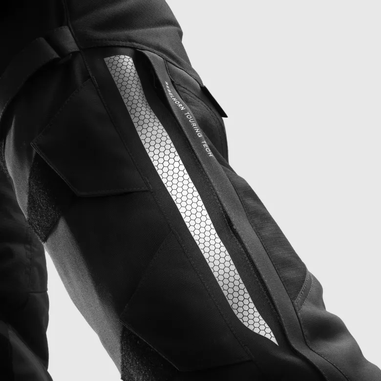 Spodnie tekstylne REBELHORN HARDY 3.0 SHORT BLACK czarny