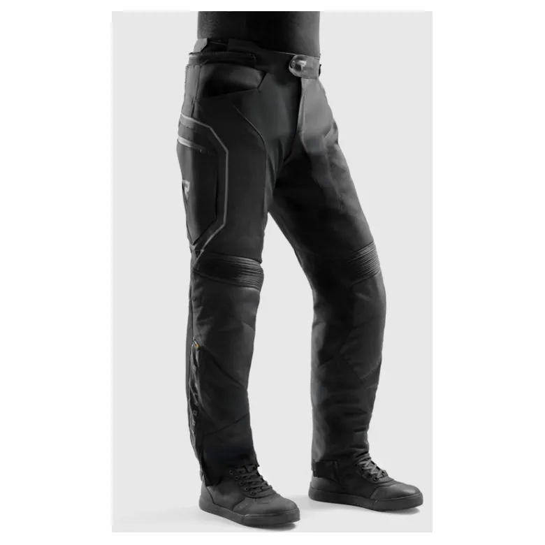 Spodnie tekstylne REBELHORN HIFLOW V SHORT BLACK czarny