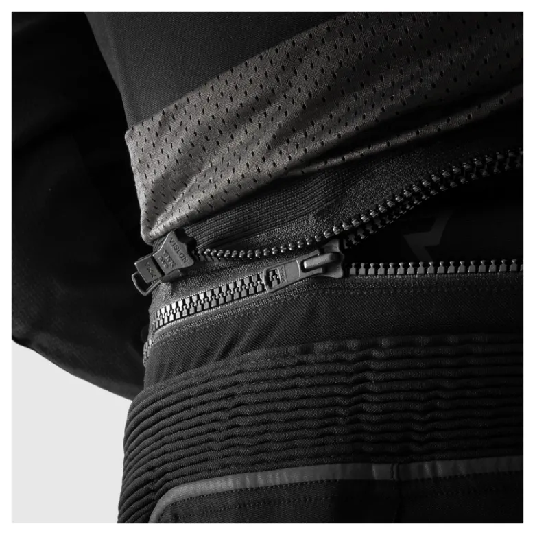 Spodnie tekstylne REBELHORN HIFLOW V SHORT BLACK czarny