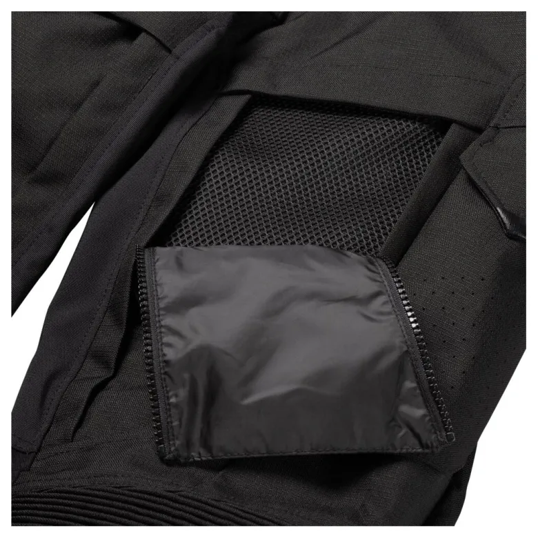 Spodnie tekstylne RICHA INFINITY 3 ADVENTURE BLACK czarny