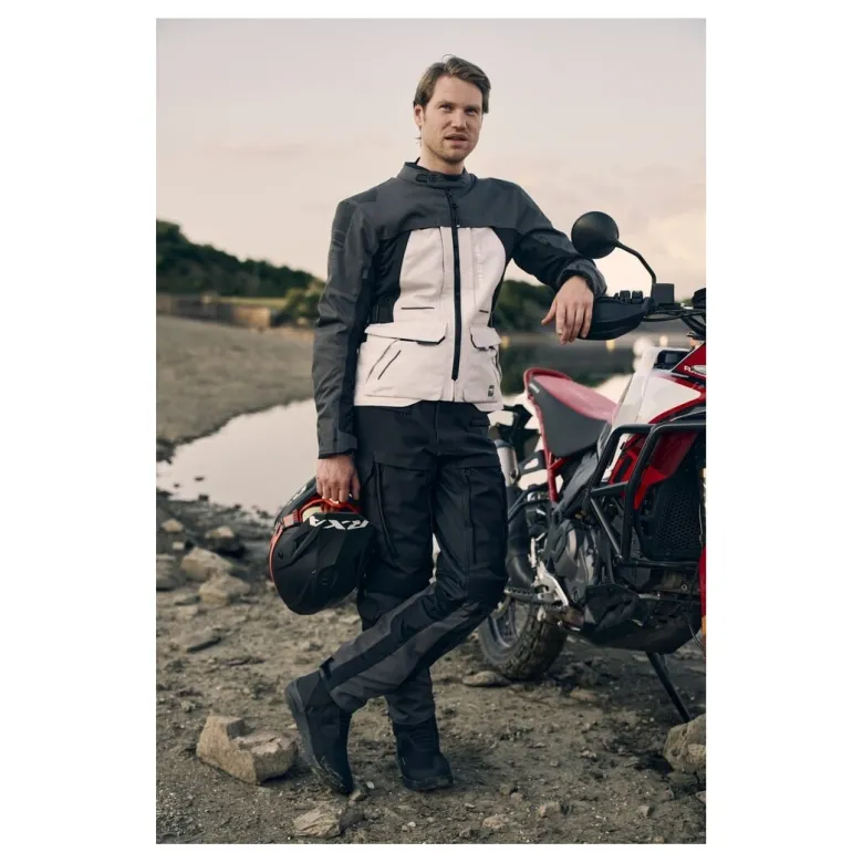 Spodnie tekstylne RICHA INFINITY 3 ADVENTURE BLACK czarny