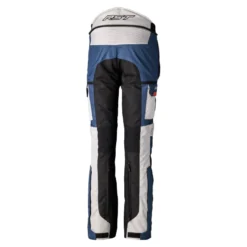 Spodnie tekstylne RST ADVENTURE-X CE SILVER/DARK BLUE/RED szary niebieski czerwony