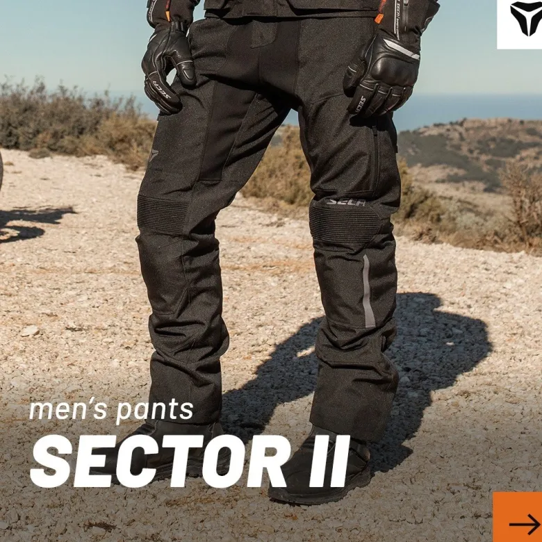 Spodnie tekstylne SECA SECTOR II BLACK czarny