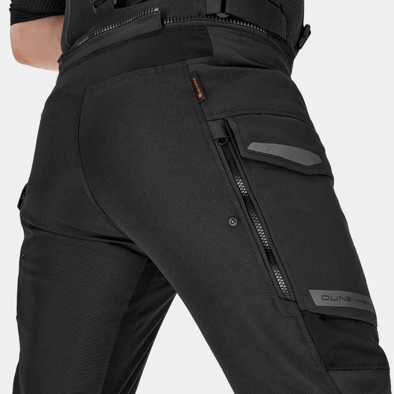 Spodnie tekstylne SHIMA DUNE BLACK czarny