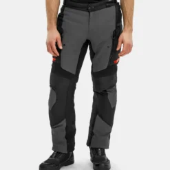 Spodnie tekstylne SHIMA DUNE RED czarny szary czerwony