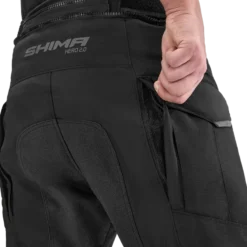 Spodnie tekstylne SHIMA HERO 2.0 MEN GREY czarny szary