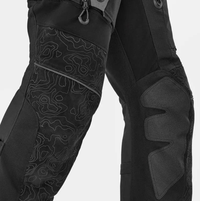Spodnie tekstylne SHIMA TRACKER BLACK czarny