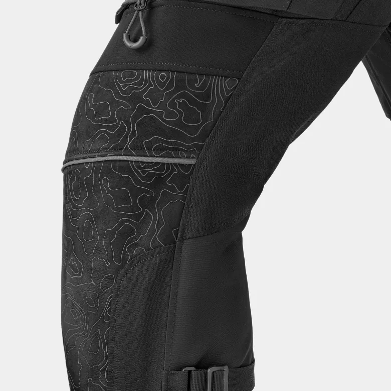 Spodnie tekstylne SHIMA TRACKER BLACK czarny