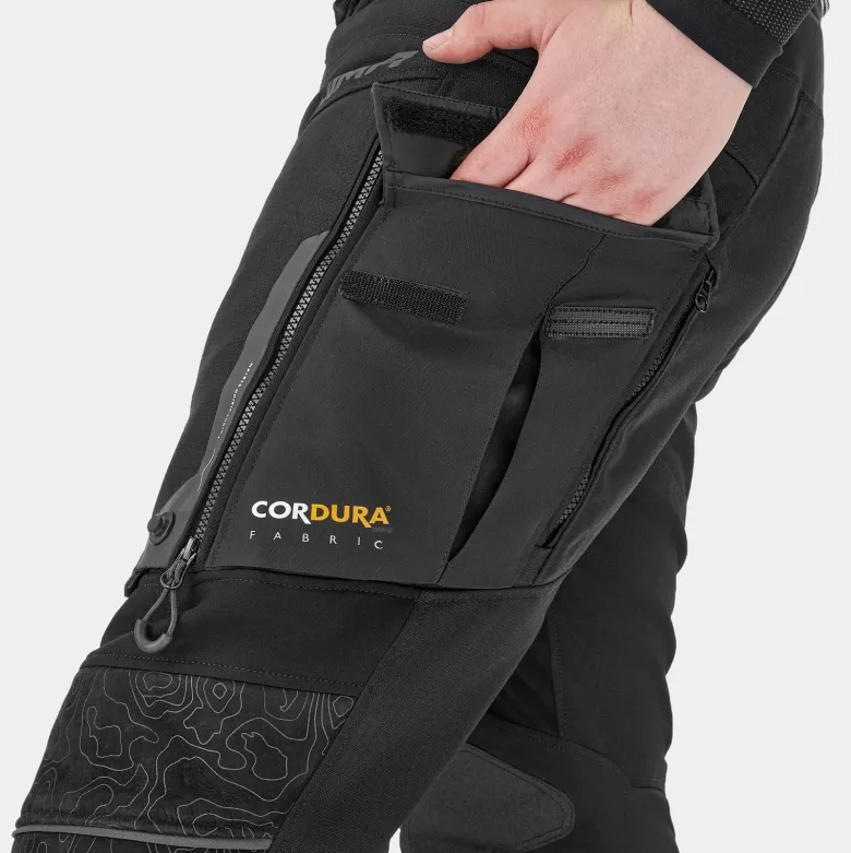 Spodnie tekstylne SHIMA TRACKER BLACK czarny