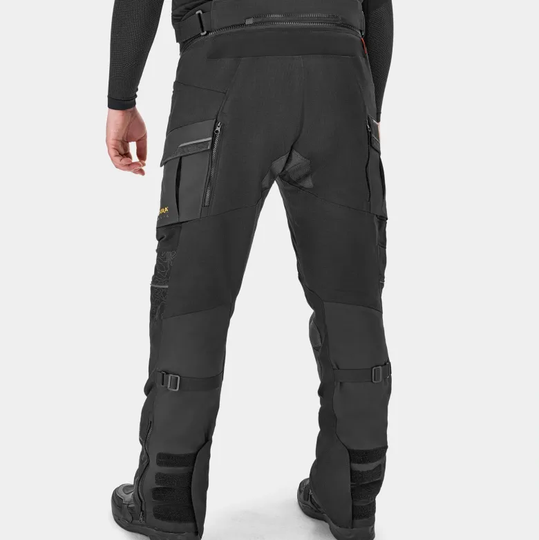 Spodnie tekstylne SHIMA TRACKER BLACK czarny