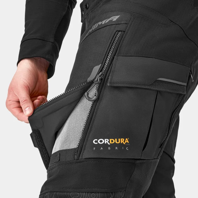 Spodnie tekstylne SHIMA TRACKER BLACK czarny
