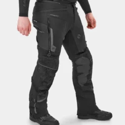 Spodnie tekstylne SHIMA TRACKER BLACK czarny