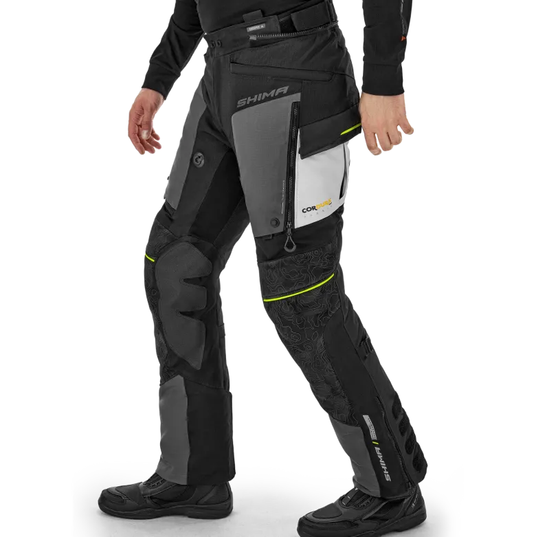 Spodnie tekstylne SHIMA TRACKER GREY szary