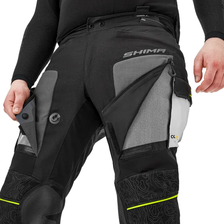 Spodnie tekstylne SHIMA TRACKER GREY szary