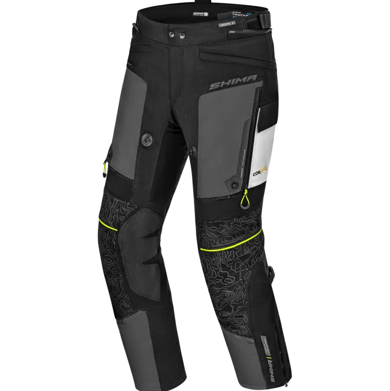 Spodnie tekstylne SHIMA TRACKER GREY szary