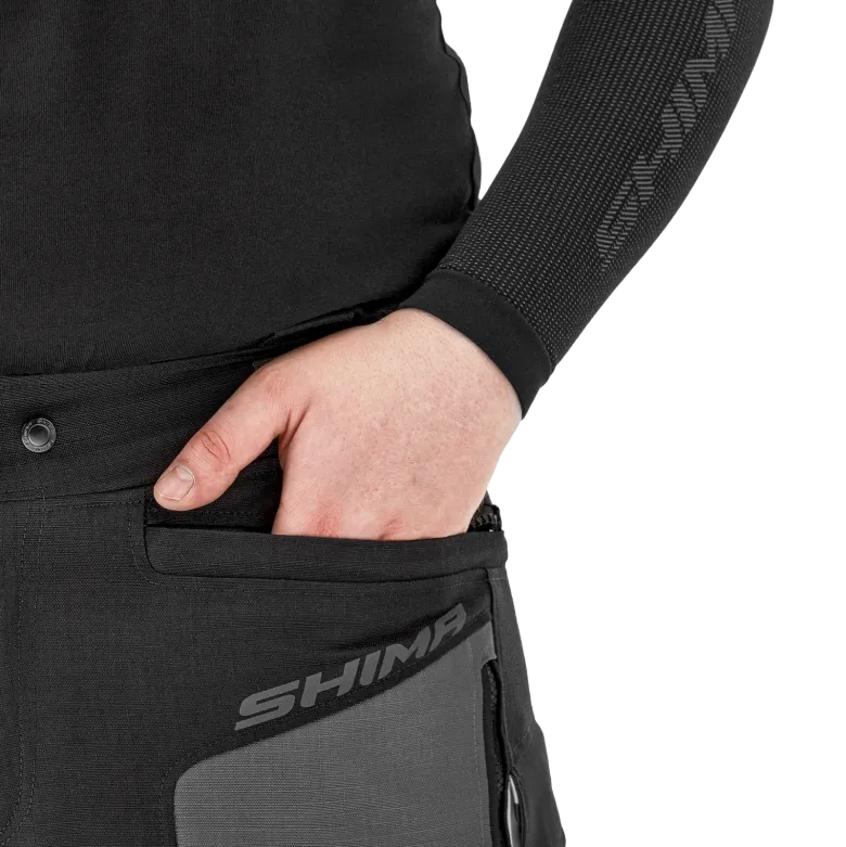 Spodnie tekstylne SHIMA TRACKER GREY szary