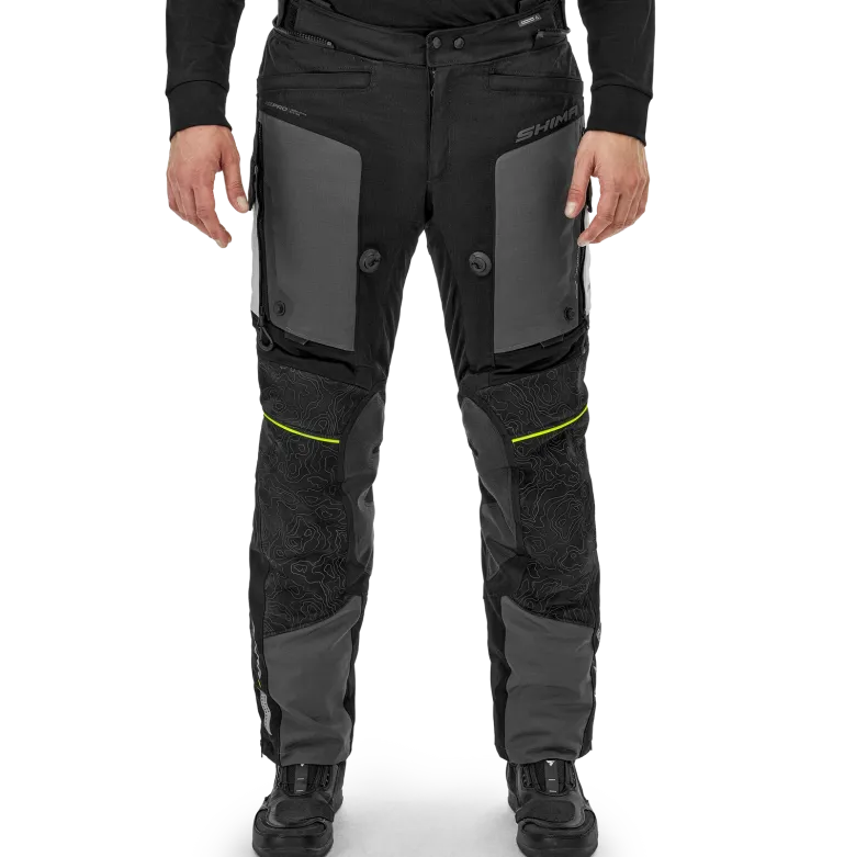 Spodnie tekstylne SHIMA TRACKER GREY szary