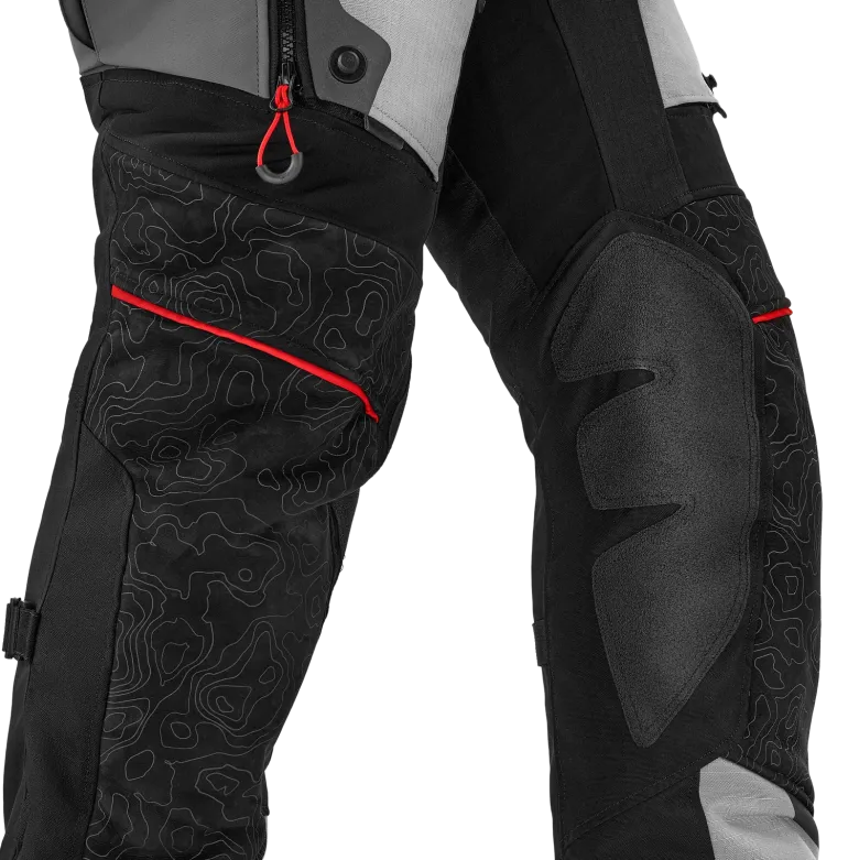 Spodnie tekstylne SHIMA TRACKER LIGHT GREY szary