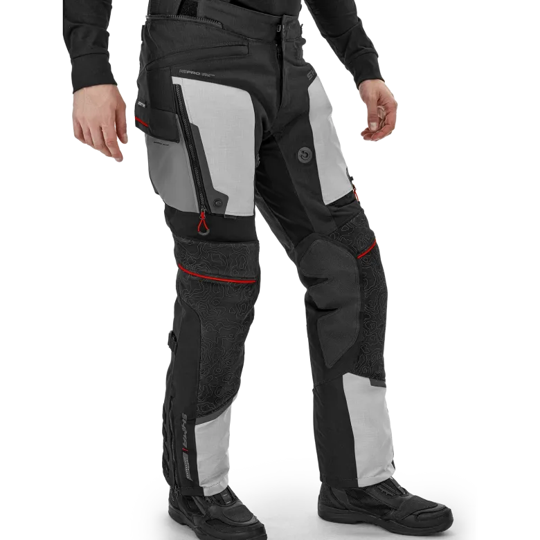 Spodnie tekstylne SHIMA TRACKER LIGHT GREY szary