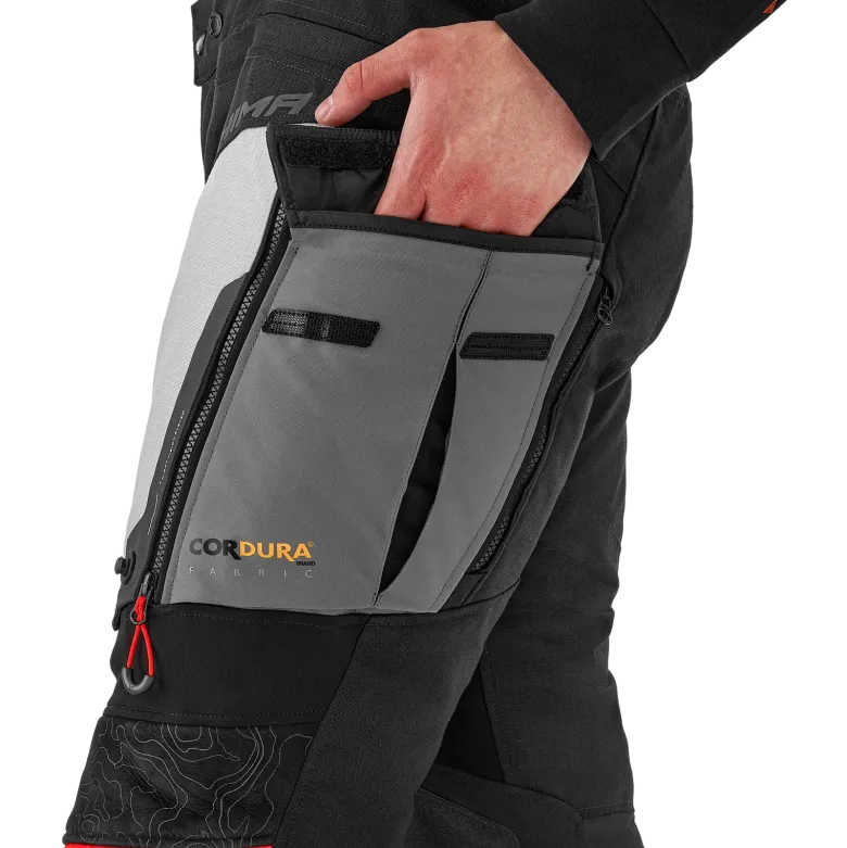 Spodnie tekstylne SHIMA TRACKER LIGHT GREY szary