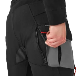 Spodnie tekstylne SHIMA TRACKER LIGHT GREY szary