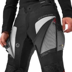 Spodnie tekstylne SHIMA TRACKER LIGHT GREY szary