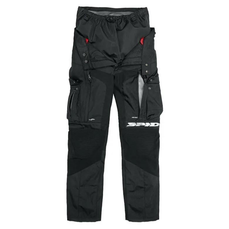 Spodnie tekstylne SPIDI ALLROAD BLACK czarny