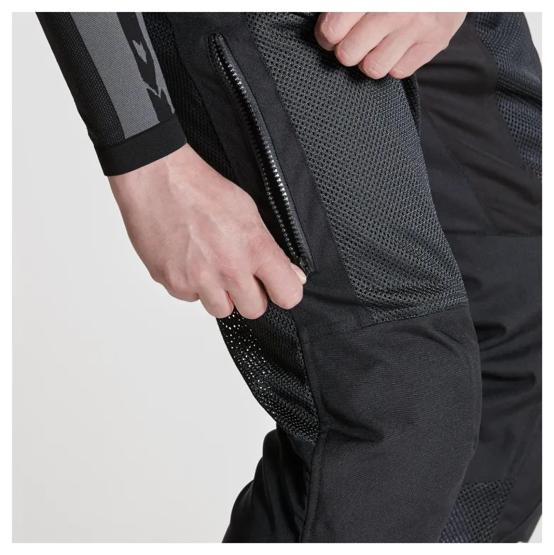Spodnie tekstylne SPIDI SUPER NET BLACK czarny